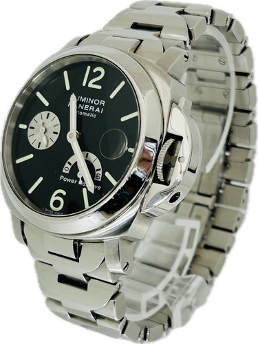 Panerai Luminor Power Reserve OP6575 PAM00126 Black Auto Mens Excellent A4318