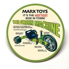 Green Machine Marx Toys Fridge Magnet BUY 3 GET 4 FREE MIX & MATCH Add 7 to Cart