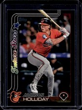 2025 Topps Jackson Holliday Black Future Stars #/74 Orioles