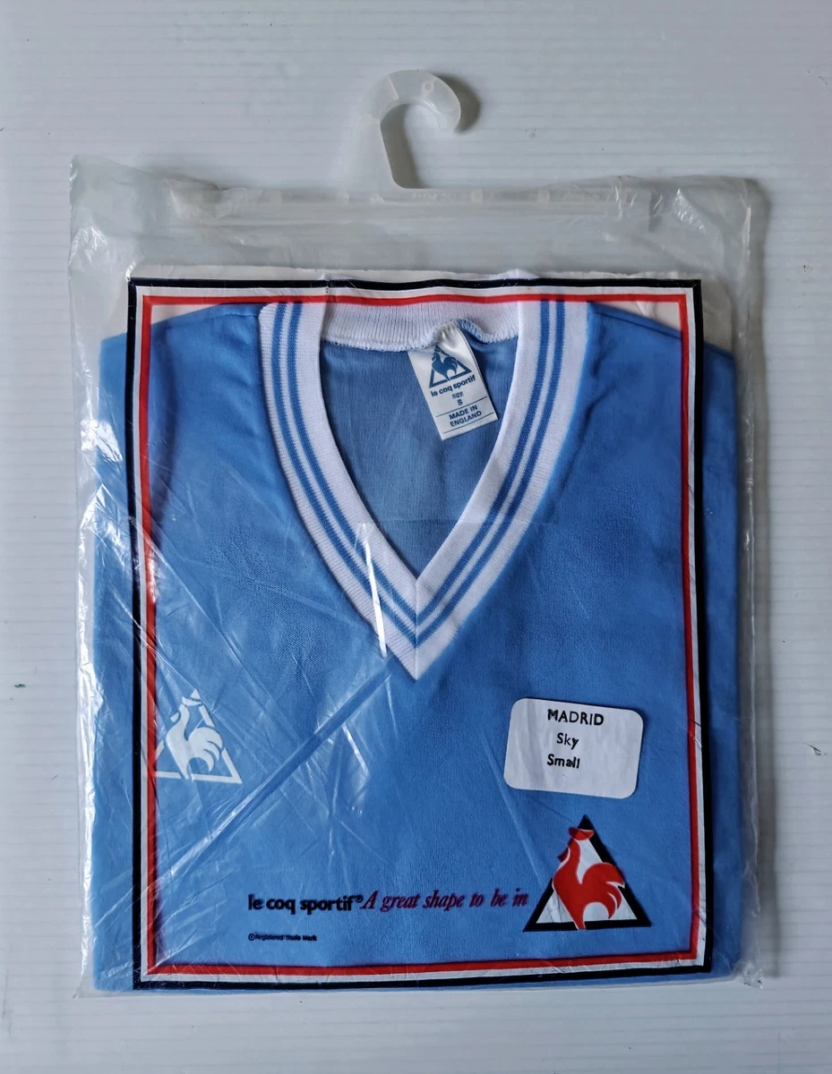 Maillot Vintage Le Coq Sportif Rainex - Années 80 - Jaune - Manches Longues - Made In France