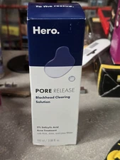 Hero Cosmetics Pore Release Blackhead Clearing Solution 3.38oz. Exp.02/26