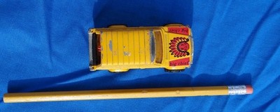 Vintage MoJorette Big Chief Jeep 4x4 Cherokee Toy Car Made in France