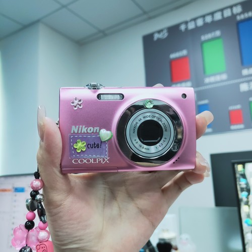 Nikon Coolpix S2500 PINK 12MP Digital Camera 4x Optical Zoom 100%WORK