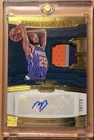 Mikal Bridges Dominion Gold Rookie Showcase Patch Auto Prime #/10 2018 Knicks