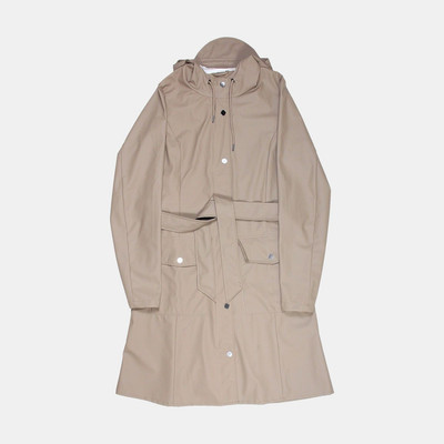 Rains Jacket / Size XS / Short / Mens / Beige / Polyurethane