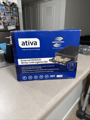 Ativa Model DH-3H20A IDE Internal DVD/CD Writer with LightScribe