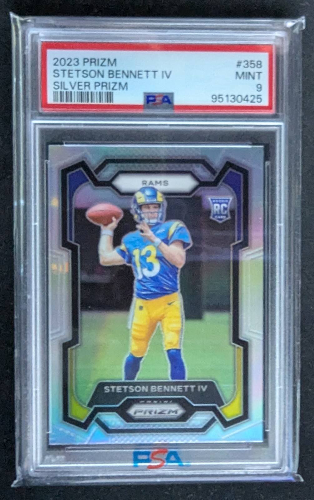 2023 Prizm Stetson Bennett Silver #358 PSA 9