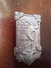 distintivo Concorso Ginnastica Andrea Doria Scultore Ferrea Genova