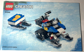 LEGO Creator 3-in-1 31049 Twin Spin Helicopter Arctic 100% Complete! *RETIRED*