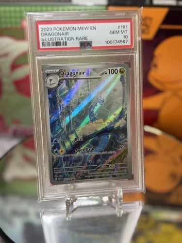 Dragonair 181/165 - Pokémon 151 - Illustration Rare (IR) - PSA 10 GEM MINT 🐉🌊