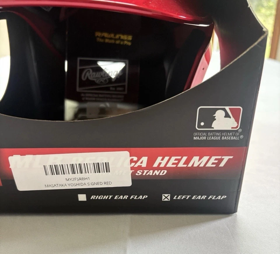 🔥Masataka Yoshida Signed Batting Helmet🔥Fanatics COA - Image 2 of 3