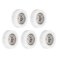 5Pcs 625ZZ Ball Bearing 5x22x7mm Double Metal Shielded Chrome Steel, White