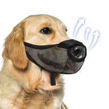 Dog Muzzle, Soft Air Mesh Muzzle for Small Medium Large Dogs Anti Biting Bark...
