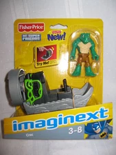 Fisher Price Imaginext DC Super Friends Killer Croc NEW Batman's villain Boat