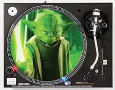 Yoda - 7"-12" DJ slipmat slip mat LP turntable record player