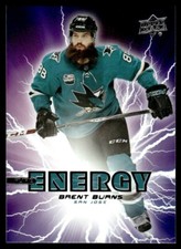 2019-20 Upper Deck Pure Energy Brent Burns San Jose Sharks #PE-4