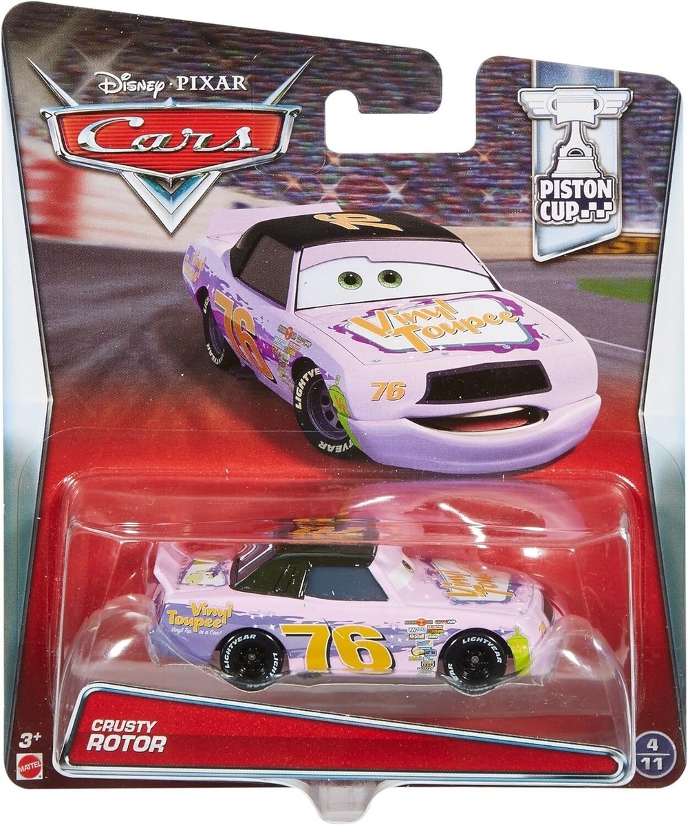 カーズ イースター・フロー Disney Pixar Cars - Crusty Rotor Vinyl Toupee | eBay