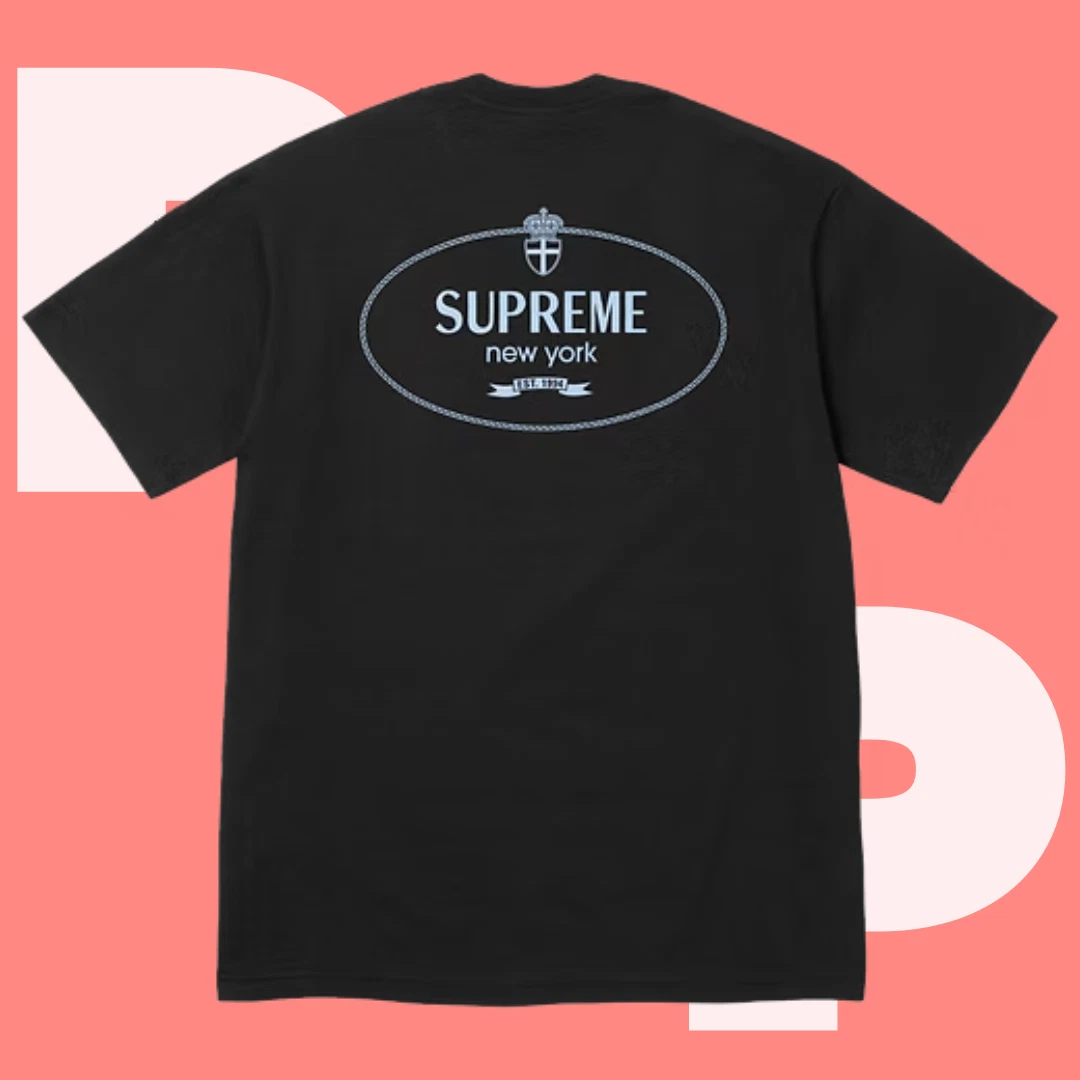 Tee shirt Supreme Crest (X Large)