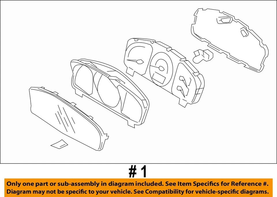 Medidor de velocímetro usado serve: 2008 Kia Sportage cluster mercado dos EUA 2.0L 4 cilindros - Imagem 4 de 4