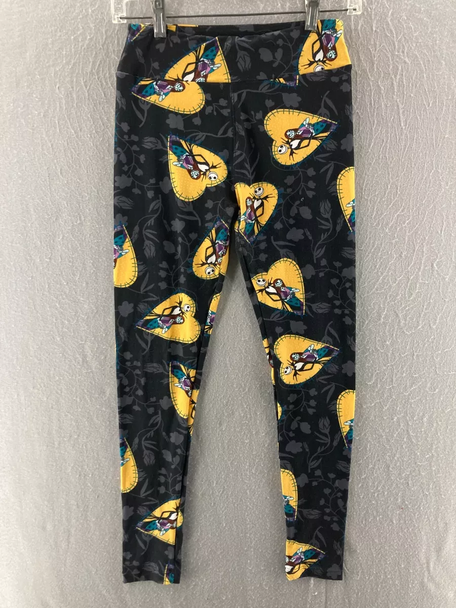 LulaRoe Leggings Girls One Size Sally and Jack Nightmare Before