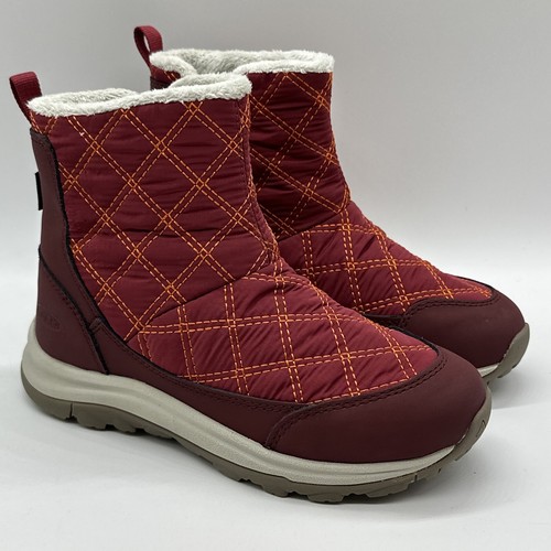 Keen Terradora II Wintry Waterproof Pull On Boots Women Size 5.5 Rhubarb