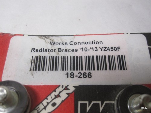 Soportes de radiador Works Connection 18-266 / 66-18266 para Yamaha YZ450F 2010-2013 - Imagen 3 de 5