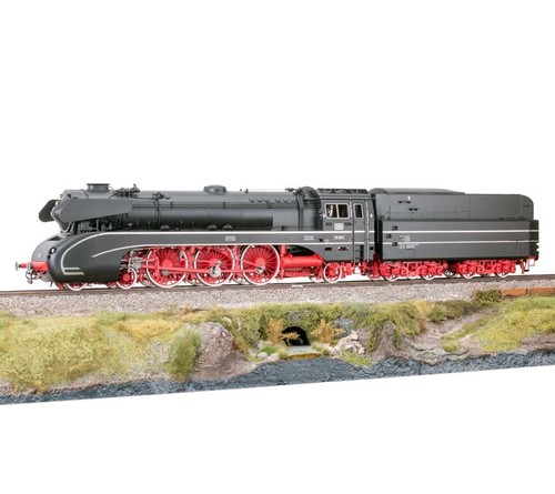 KM1 Dampflokomotive DB BR10 Ep IIIb 101105 Spur 1 schwarze Kesselringe | Zustand: Neu