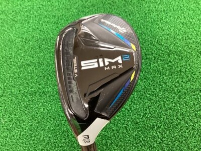 TaylorMade SIM2 MAX U3 Utility / Lefty 3u 19 Deg / Flex S / KBS