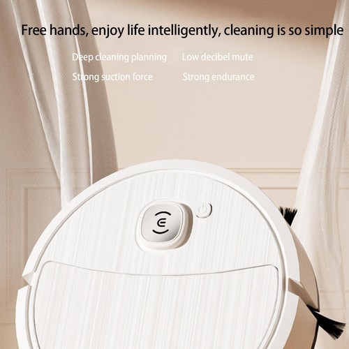Low Noise Automatic Sweeping Robot Vacuum Cleaner 3 In 1 Sweeper Strong Cleaning - Picture 11 of 14