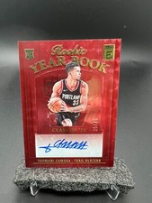 2023-24 Panini Donruss Elite Toumani Camara Rookie Year Book Auto /49 #7277 MC