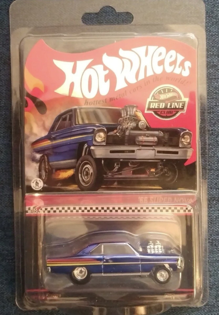 Hot Wheels RLC 2023 - 66 Super Nova 1/64, Real Riders, Métal, Bleu, Neuf, Collection