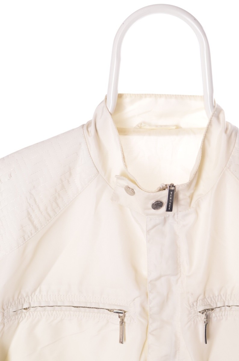 トップス vintage VERSACE embroidery design jacket Rare Versace Sea Shell print Jacket Gianni Versace 80's