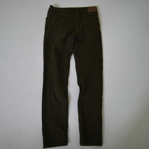 Polo Ralph Lauren Boys 18 28x30 Olive Dark Green Stretch Denim Mens Slim Jeans - Picture 10 of 10