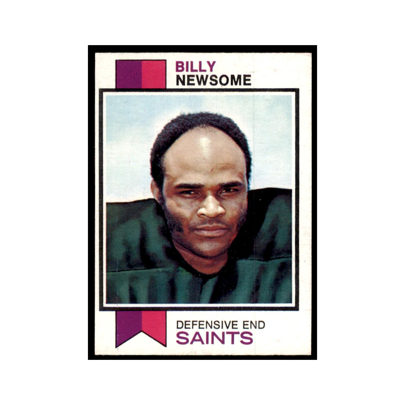 1973 Topps Billy Newsome RC Saints #218