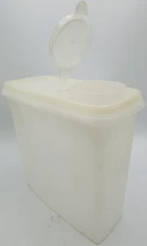 PRE-OWNED Clear ‘Tupperware’ Cereal Storage Container w. Lid
