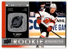 Ty Smith 2021-22 Upper Deck Rookie Retrospective #RR-14 New Jersey Devils