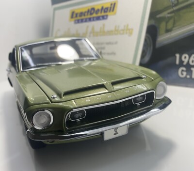 EXACT DETAIL 1/18 Scale 1968 FORD MUSTANG SHELBY G.T 500KR EXACT DETAIL 1/18 Scale 1968 FORD MUSTANG SHELBY G.T 500KR
