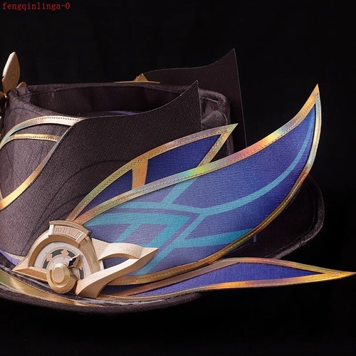 Honkai:Star Rail Trailblazer Cowboy Hat Cosplay Costume Props Top Hat Customized - Picture 8 of 9