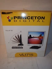 NEW Vintage Princeton Digital VL1715 Full 90 Tilt 17" Flat Panel Display Screen