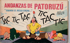 ANDANZAS DE PATORUZU 353 "CUANDO EL RELOJ SUENA" DANTE QUINTERNO 1980 ARGENTINA