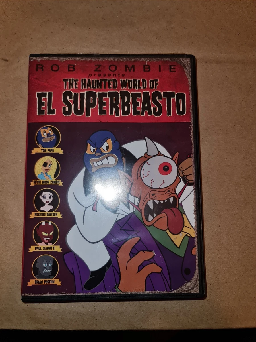 Rob Zombies, The Haunted World of El Superbeasto (DVD, 2009)-Horror-Anchor  Bay. | eBay
