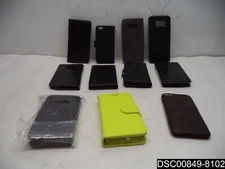 Qty= 10: Misc Leather Cell Phone Cases