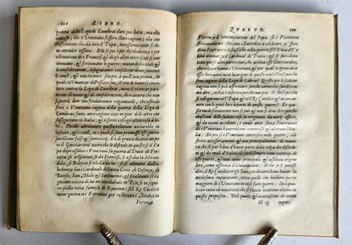 1583 HISTORY of ITALY by Francesco Guicciardini in ITALIAN antique 16th CENTURY - Picture 9 of 10