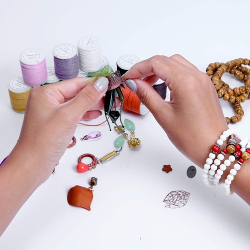 Cordón de algodón encerado 25 colores hilo de macramé 1 mm cinta de joyería cuerda de cera... - Imagen 4 de 5