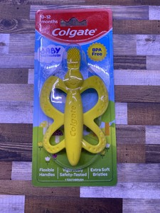 colgate baby toothbrush and teether