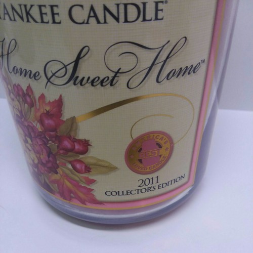 Home Sweet Home Yankee Candle House Warmer Large Jar 22 oz Retired 2011 - Picture 3 of 6