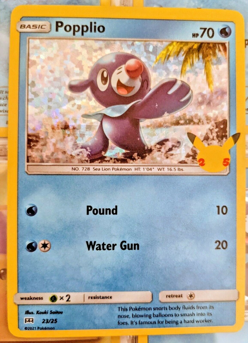 Piplup 020/025 McDonald's 25th Anniversary Holo for sale online | eBay