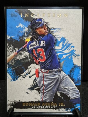 2021 Topps Inception Ronald Acuna Jr. Braves NICE!