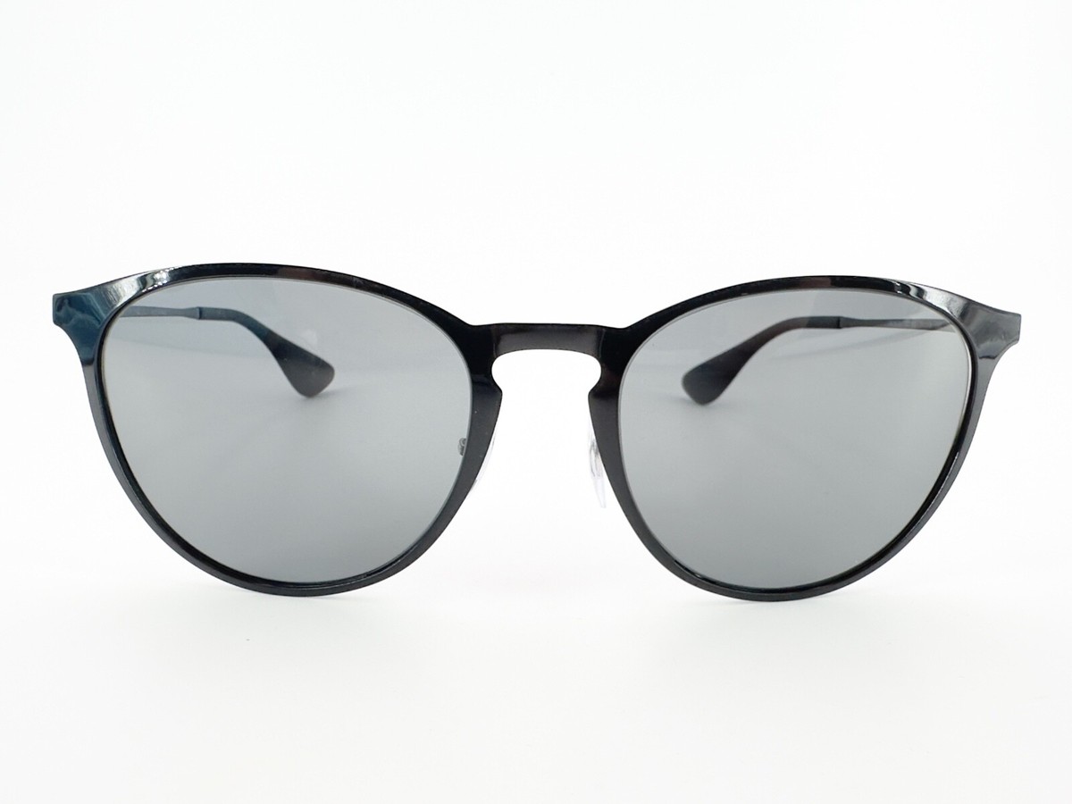 NOS Ray Ban RB3539 Polarized Sunglasses 002/8G Gloss Black 54[]19