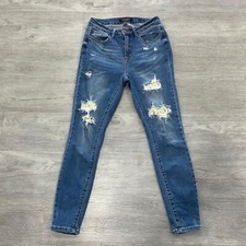 Judy Blue Relaxed Fit Jeans Womens 5/27 Med Wash Blue Denim Pants JB82102DK